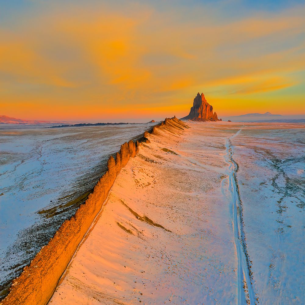 The Golden Wall art print by John Fan for $57.95 CAD