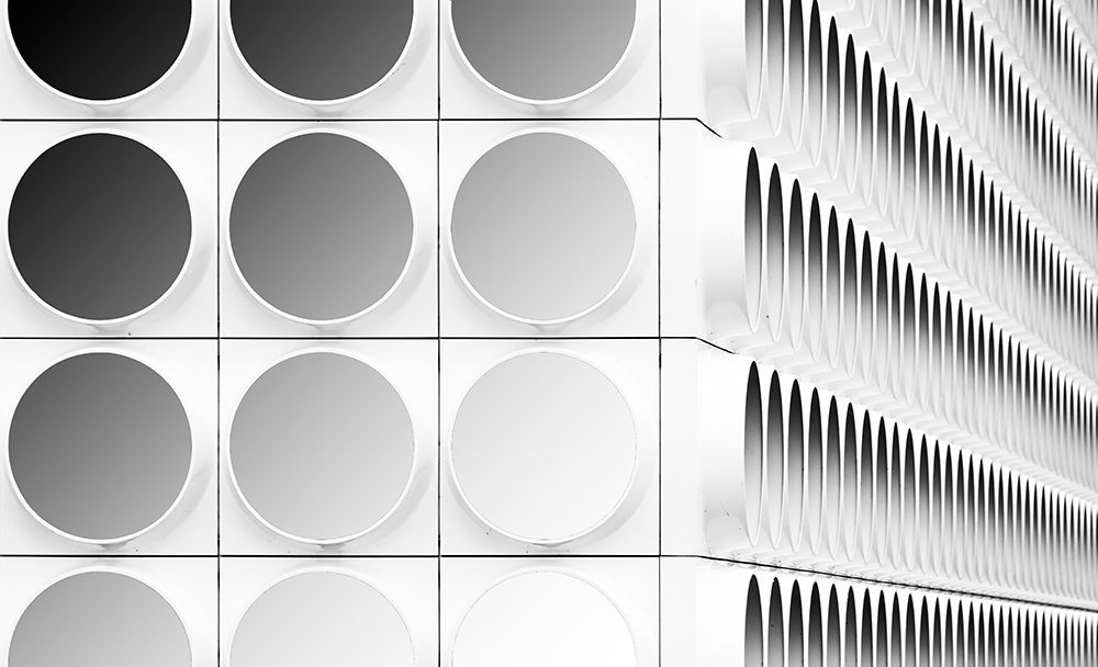 Circles And Squares art print by Greetje Van Son for $57.95 CAD