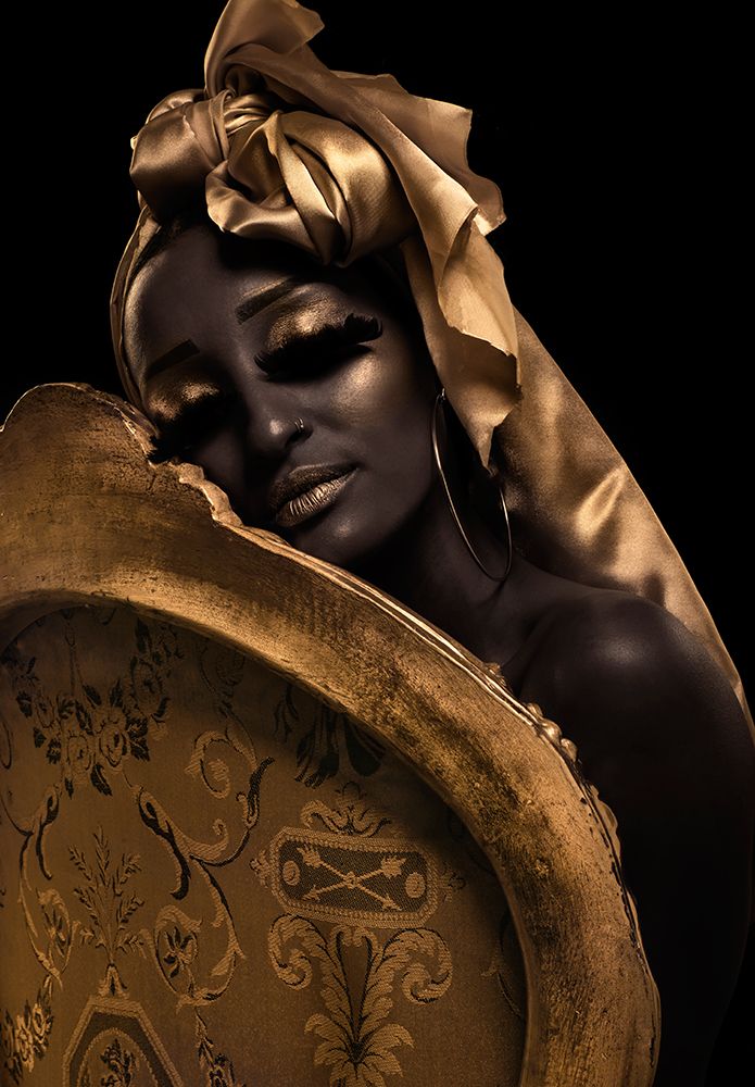 Gold art print by Maya Iltus for $57.95 CAD
