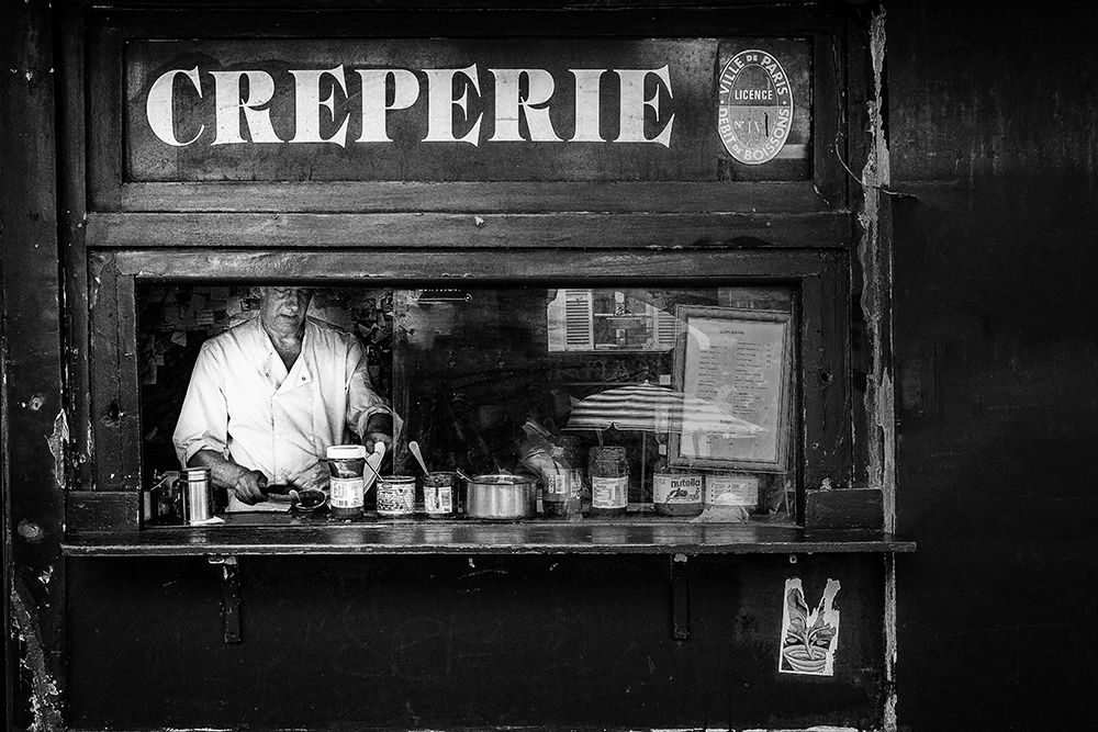 Creperie Montmartre art print by Adam Dauria for $57.95 CAD