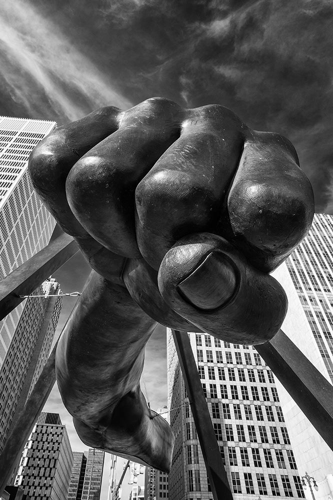 Dee-Troit Power art print by Tom Egel for $57.95 CAD