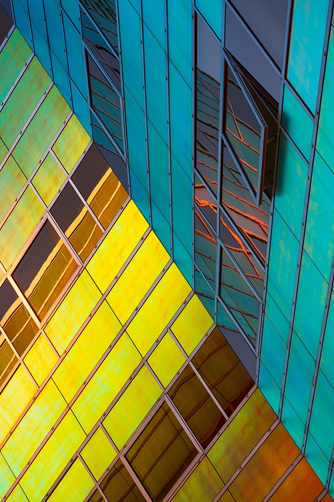 Colorful Separation art print by Greetje Van Son for $57.95 CAD