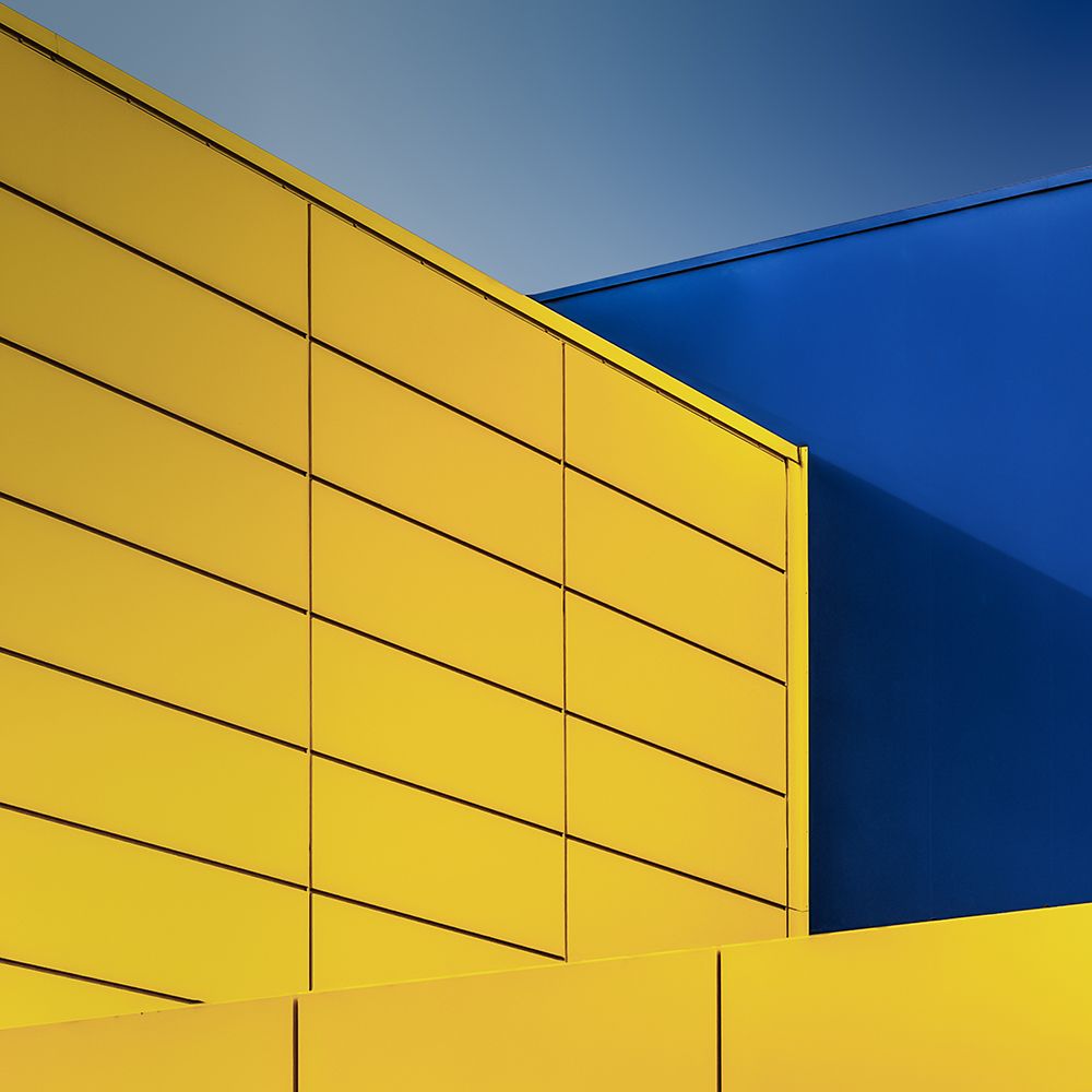 Primary colours art print by Luc Vangindertael for $57.95 CAD