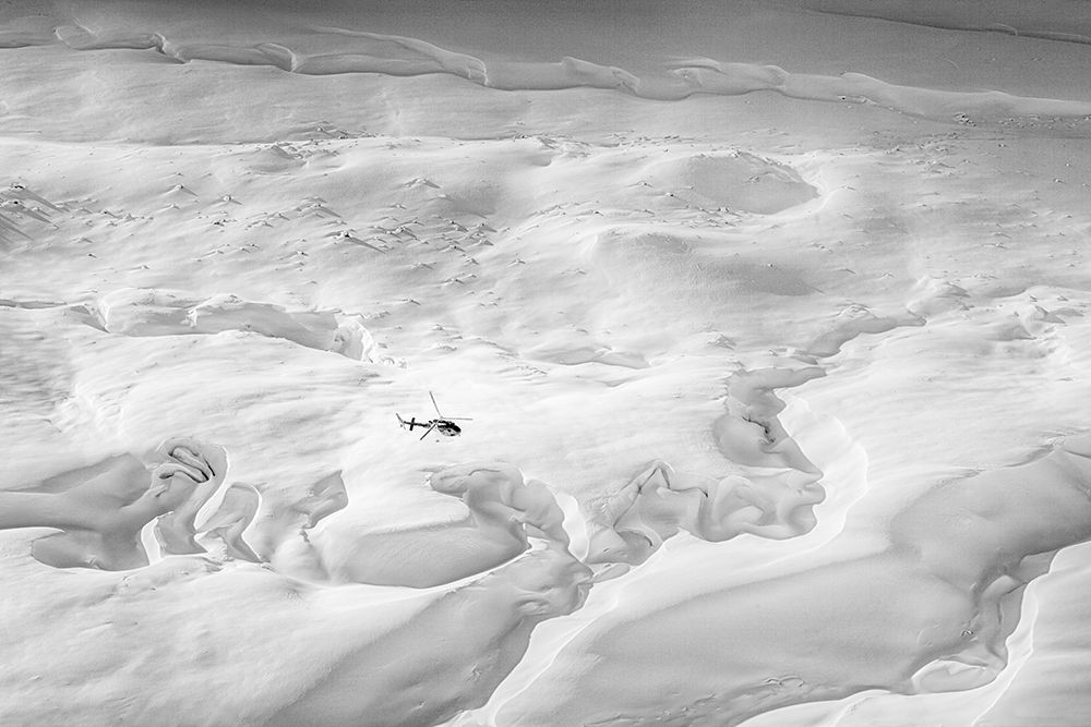 Flight above the glacier cracks art print by Peter Svoboda for $57.95 CAD