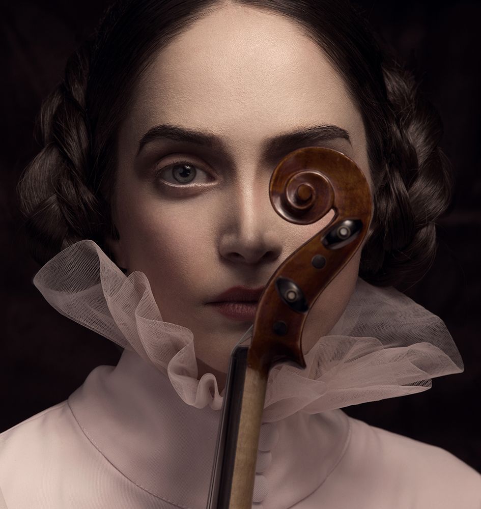 The Dark Violinist art print by Peyman Naderi for $57.95 CAD