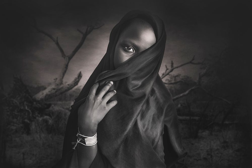 African Girl art print by Svetlin Yosifov for $57.95 CAD