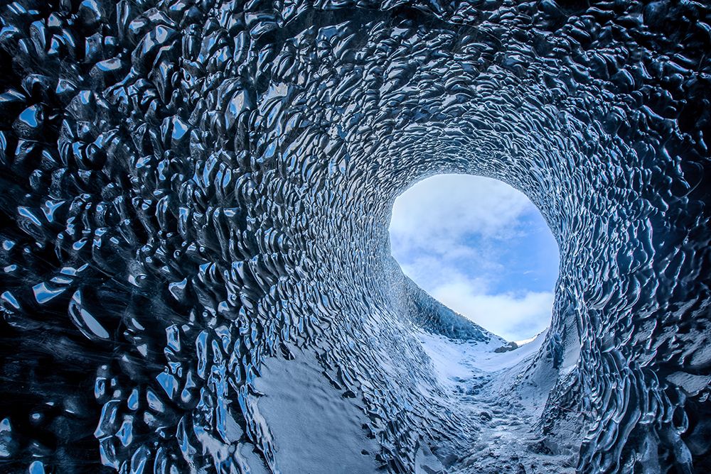 The Ice Cave art print by Faris Saieda for $57.95 CAD