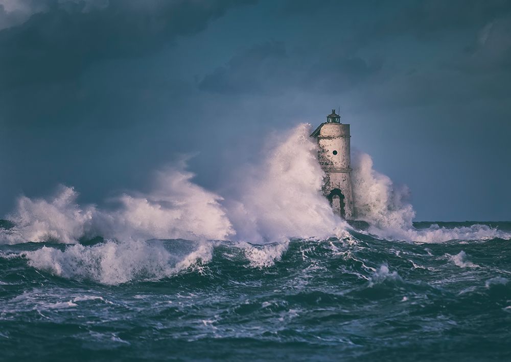 The Lighthouse art print by Daniele Atzori for $57.95 CAD