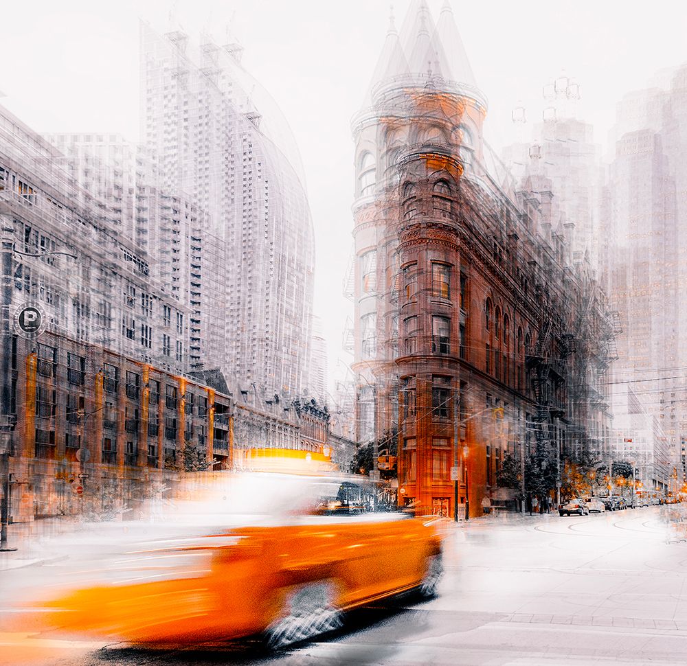 Taxi art print by Carmine Chiriaco for $57.95 CAD