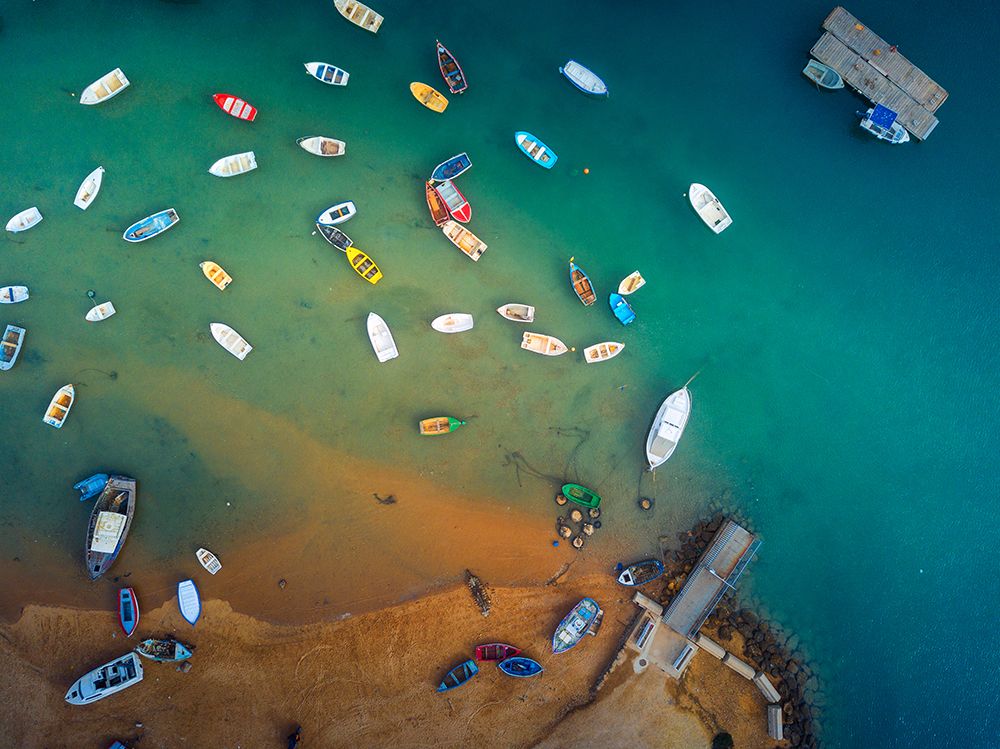 Port Of Chiclana art print by Jose Manuel Martin for $57.95 CAD