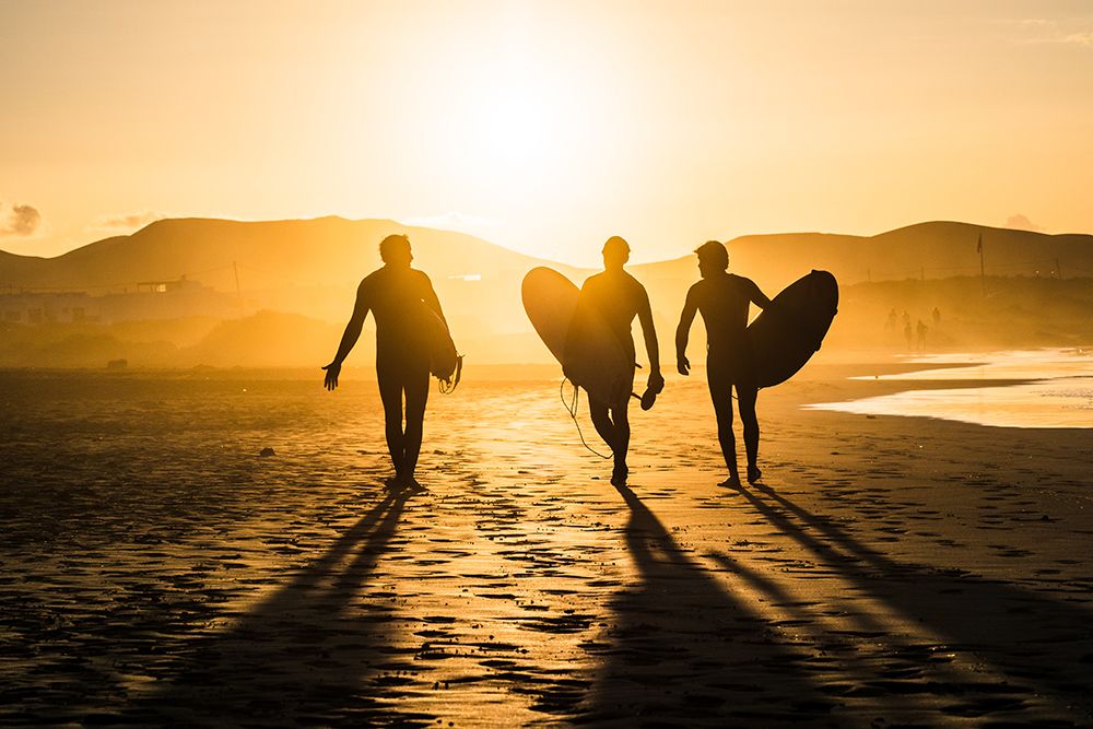 Surf Trio art print by Miha Pavlin for $57.95 CAD