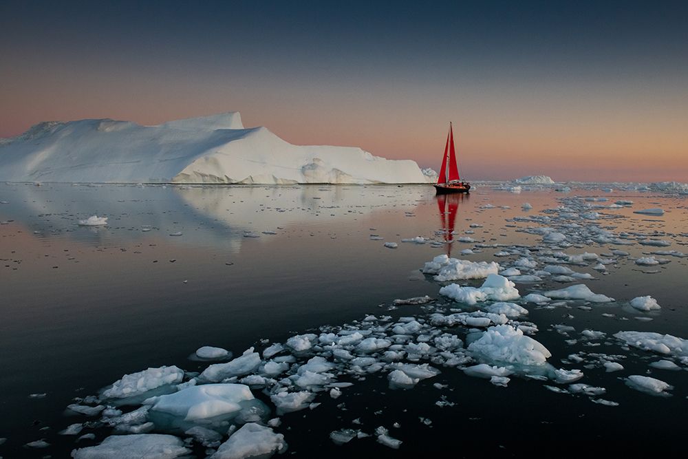 Summer Night In Greenland art print by Marc Pelissier for $57.95 CAD