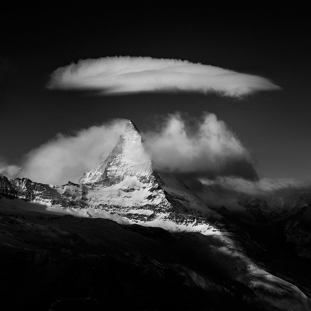 Cap Over The Three Spikes art print by Peter Svoboda Mqep for $57.95 CAD