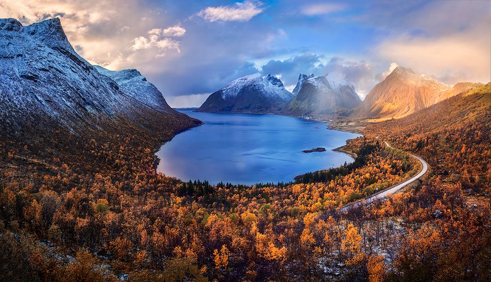 Autumn In Senja art print by Mei Xu for $57.95 CAD