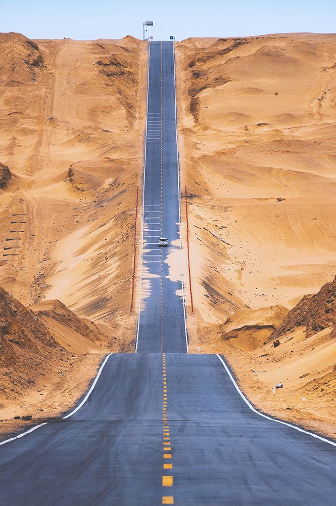 Heaven Road art print by Tianqi for $57.95 CAD