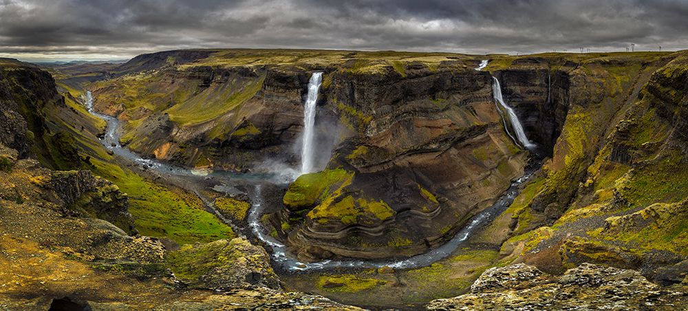 Land Of Waterfalls art print by Alvaro Perez Aamp for $57.95 CAD