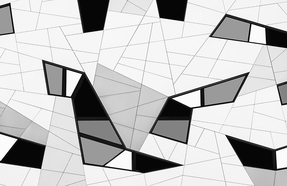 Puzzle Of Lines art print by Greetje van Son for $57.95 CAD