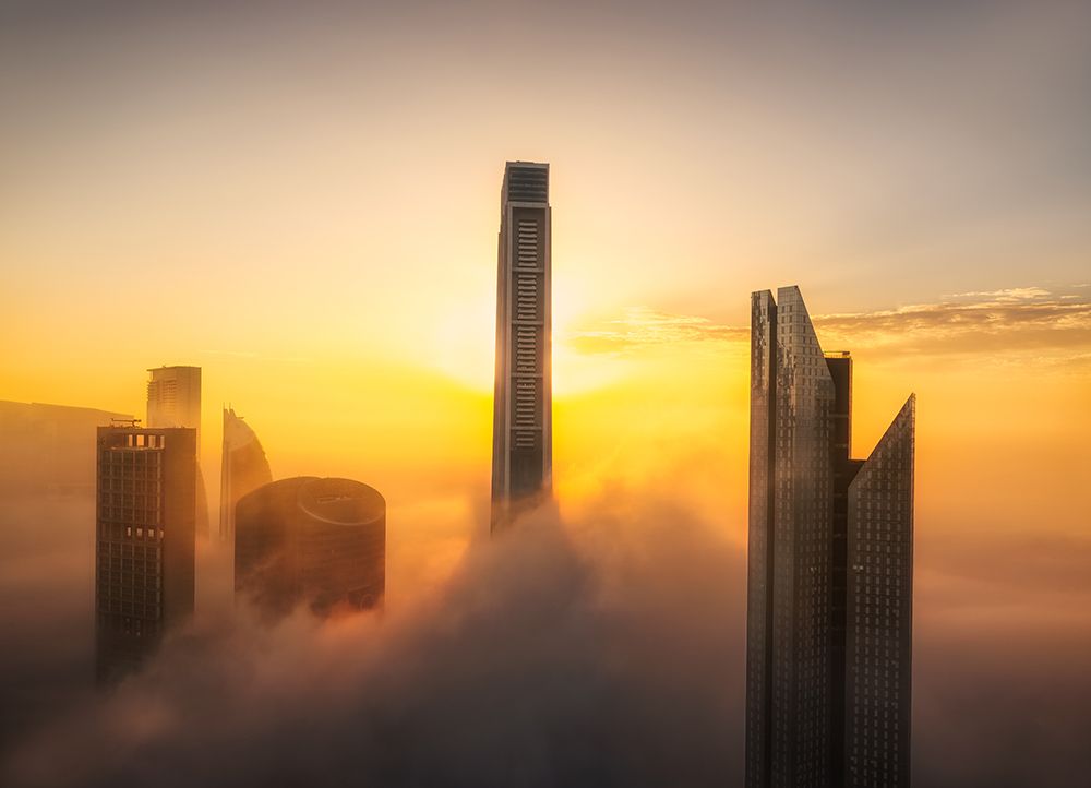 Good Morning Dubai A738758 art print by Joanaduenas for $57.95 CAD