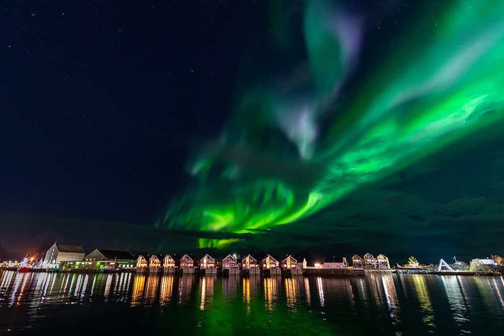 Svolvaer Polar Light 1 art print by Bjoern Alicke for $57.95 CAD