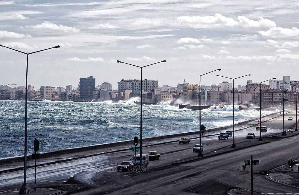 Waves On Havana art print by Lorenzo Grifantini for $57.95 CAD