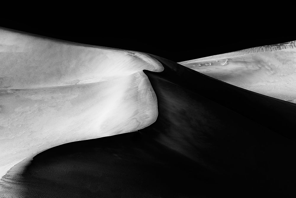 Sand Dune Shadows art print by Chenzhe for $57.95 CAD