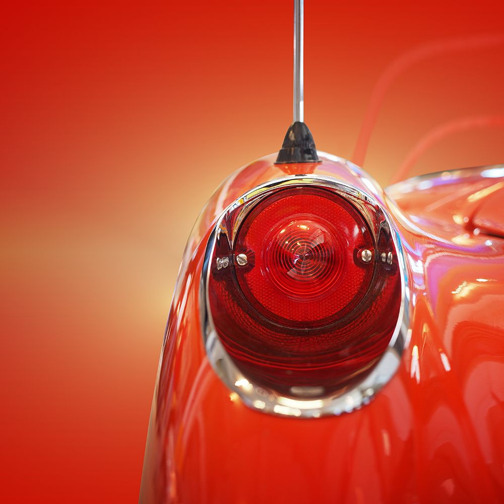 Us Classic Car 1957 Corvette art print by Beate Gube for $57.95 CAD