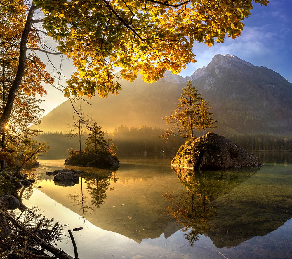Lake Hintersee art print by Keller for $57.95 CAD