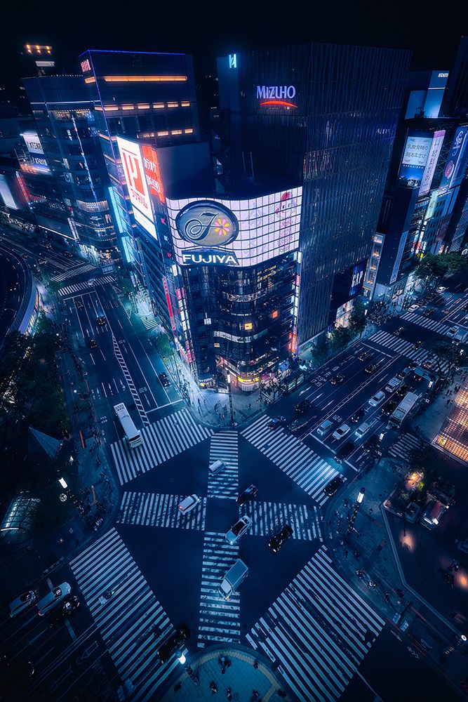 Crossing Ginza art print by Javier De La for $57.95 CAD
