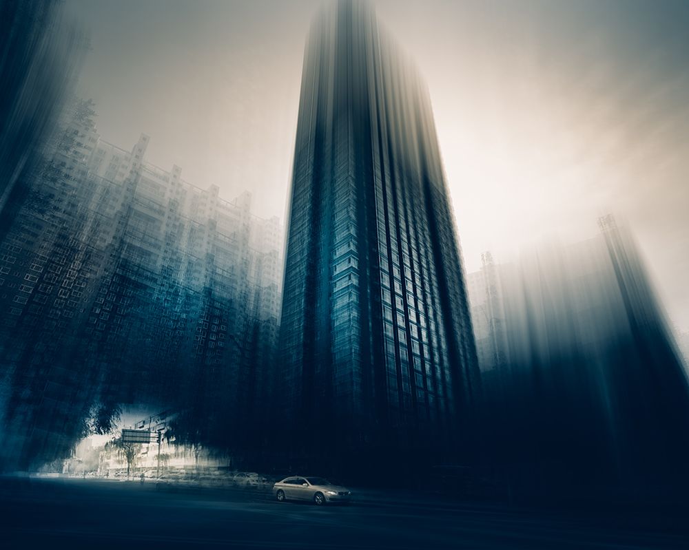 Urban Motion Blur art print by baidongyun for $57.95 CAD