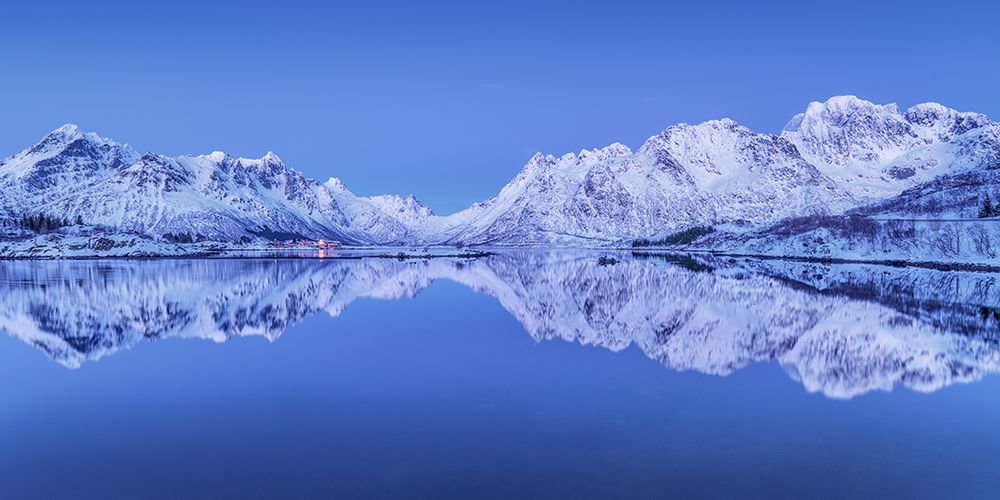 Lofoten Panorama art print by Ulrike Eisenmann for $57.95 CAD