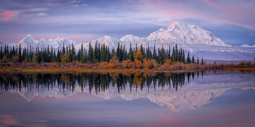 Denali Reflection art print by Michael Zheng for $57.95 CAD