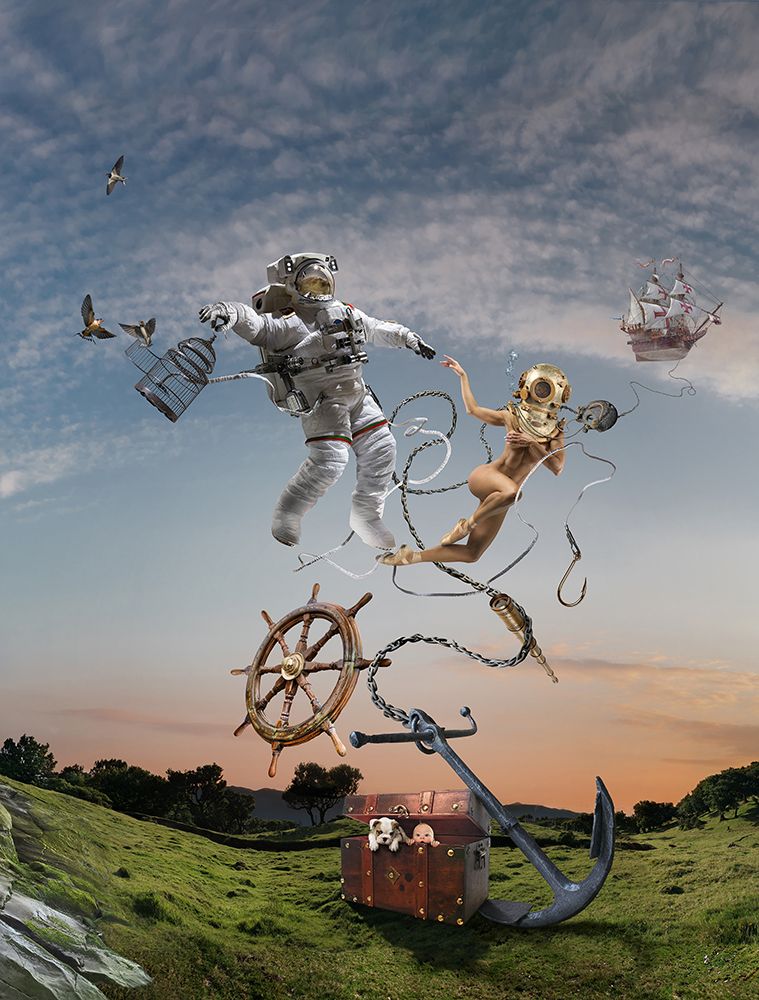 So Far Out art print by DDiArte for $57.95 CAD
