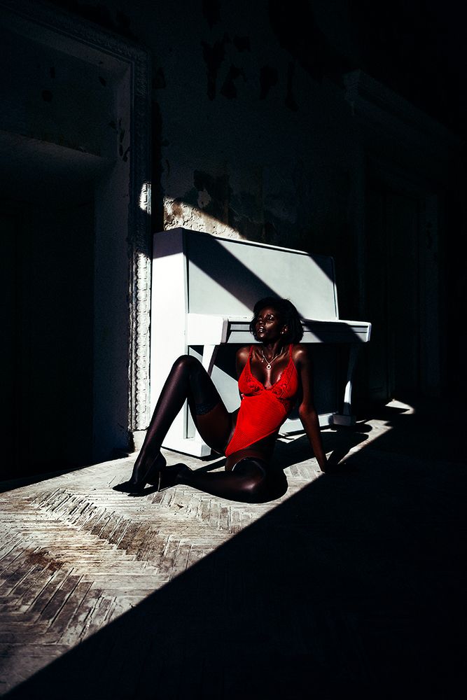 Dark Red art print by Ruslan Bolgov (Axe) for $57.95 CAD
