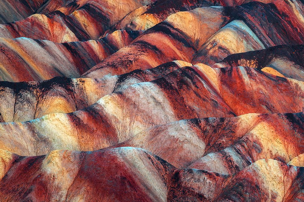 Colorful Badlands art print by Daniel Gastager for $57.95 CAD