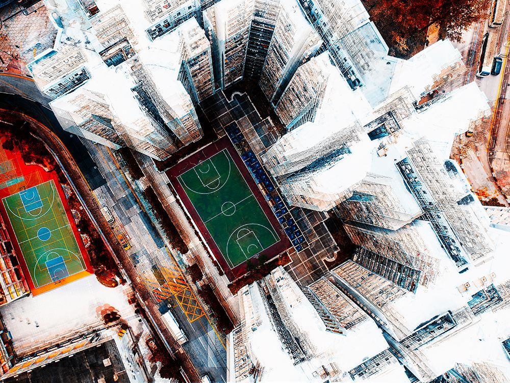 Among Hk Buildings art print by Carmine Chiriaco for $57.95 CAD