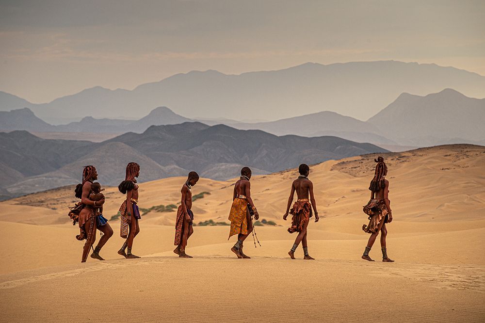 Impressions Of The Himba People art print by Rudy Mareel for $57.95 CAD