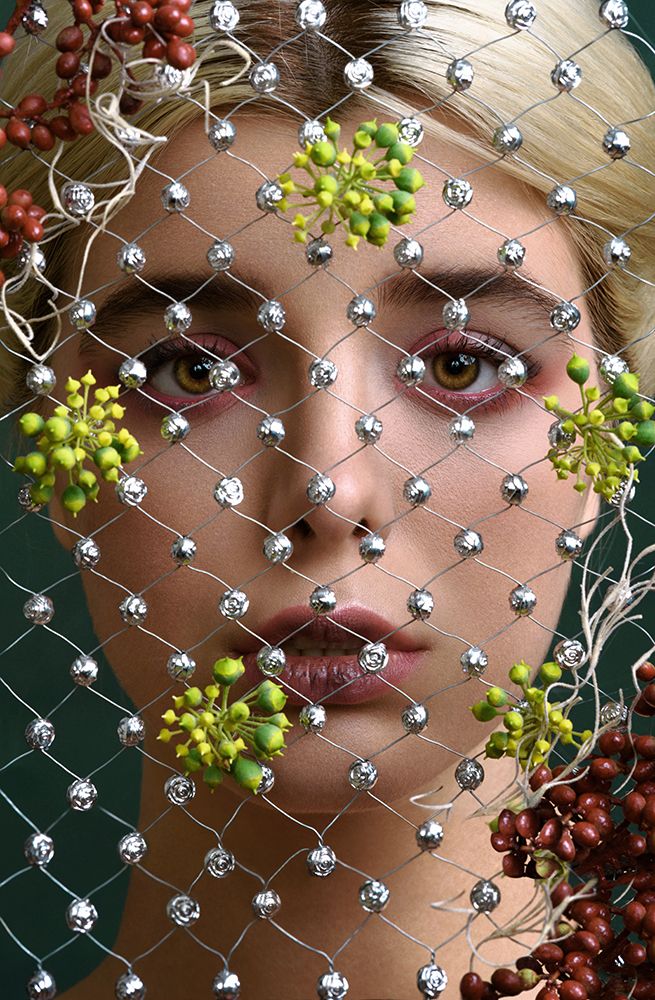 Sparkling Veil and Berries art print by Peyman Naderi for $57.95 CAD