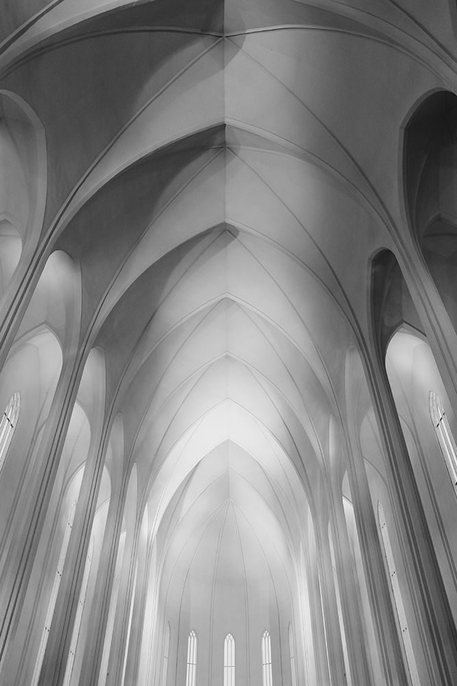 The Hallgrimskirkja In Reykjavik art print by Elizabeth Allen for $57.95 CAD