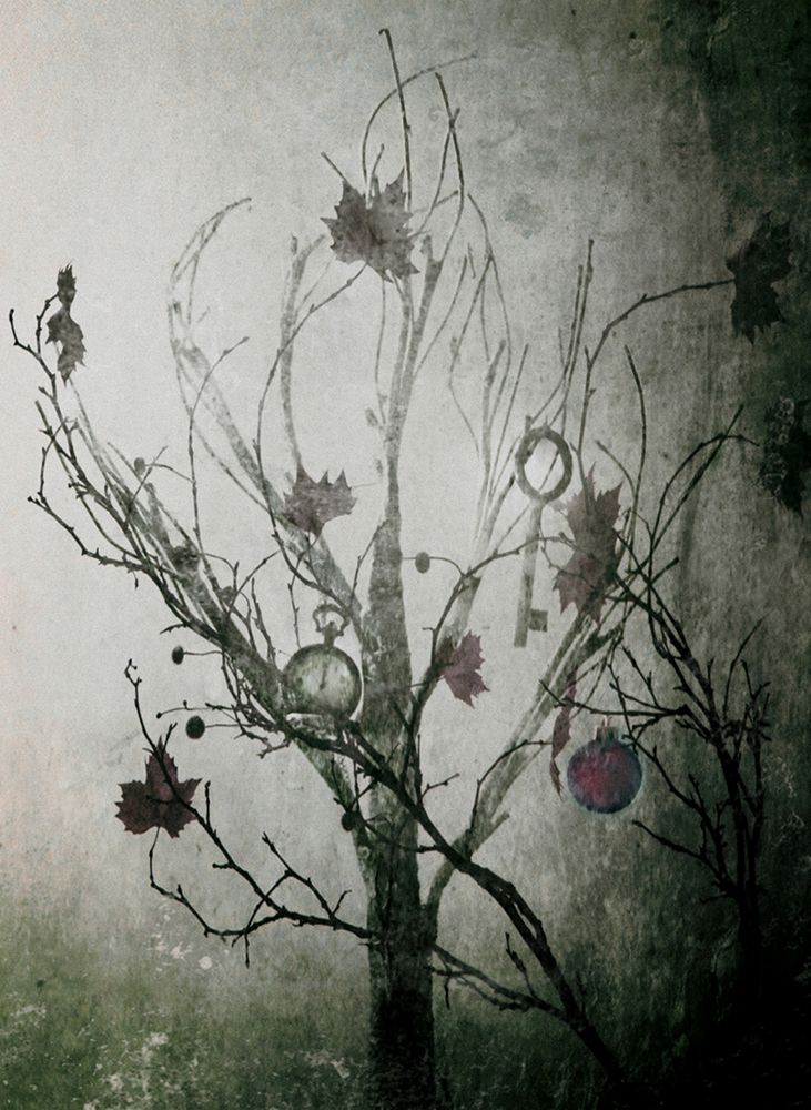 Moody Christmas art print by Delphine Devos for $57.95 CAD