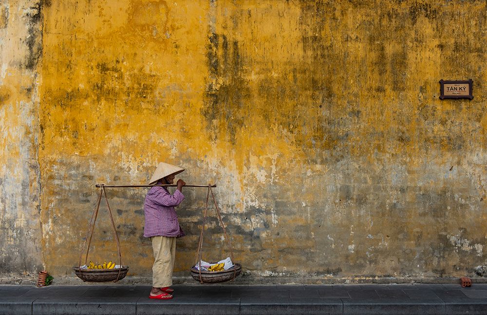 Fruit Seller In Hoi An art print by Atle Riska for $57.95 CAD