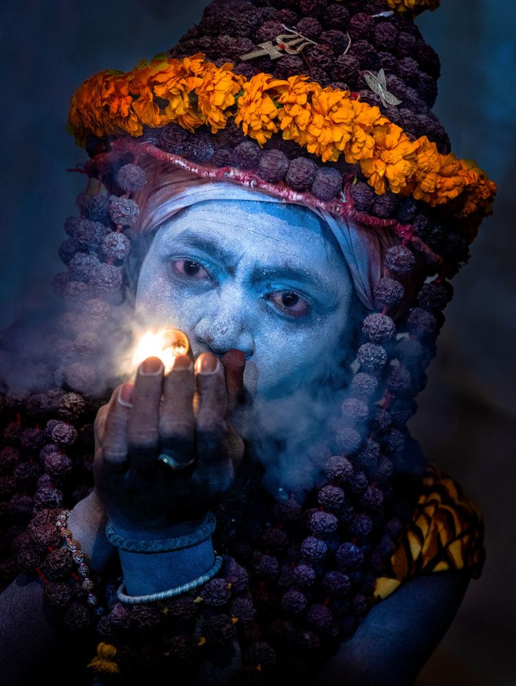Sadhu art print by Jassi Oberai for $57.95 CAD