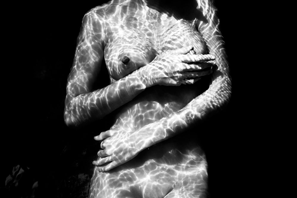 Underwater Nude I art print by Francisco Ross for $57.95 CAD