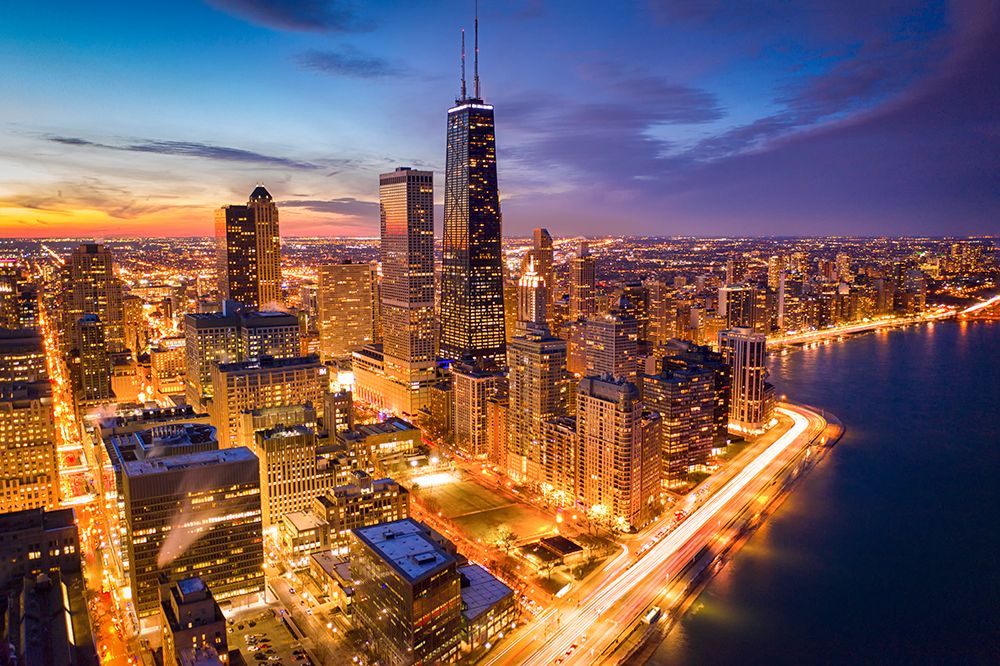 Chicago! Chicago! art print by Michael Zheng for $57.95 CAD