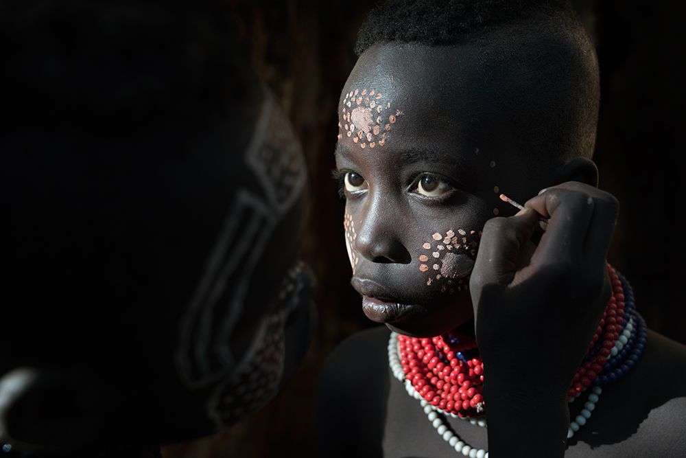 Ethiopian Karo Tribes art print by Sarawut Intarob for $57.95 CAD