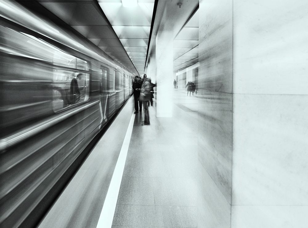 Moscow Metro - Sketch art print by Maxim Makunin for $57.95 CAD