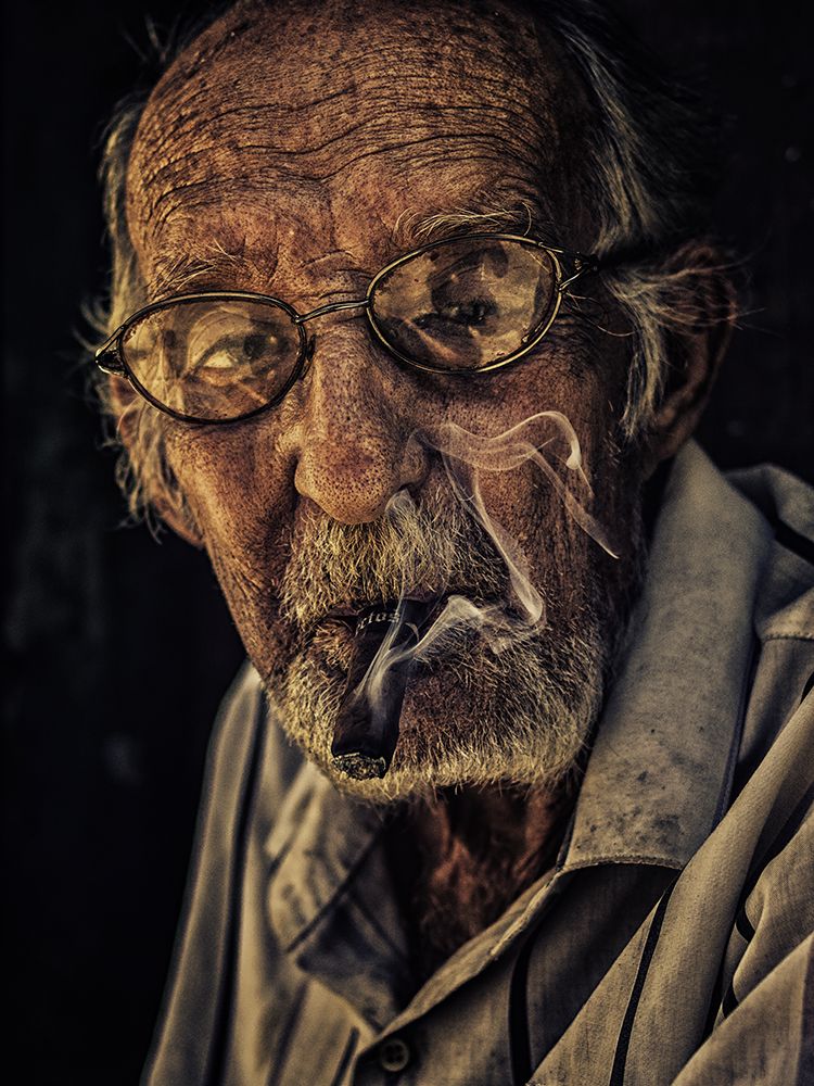 Morning With Cigar art print by Pavol Stranak for $57.95 CAD