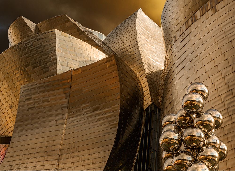 Reflections On Spheres (Serie Guggenheim Bilbao) art print by Jois Domont for $57.95 CAD