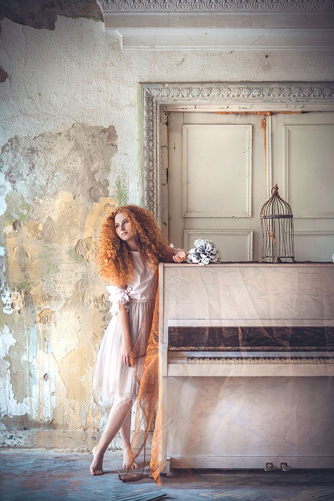 Redhead Muse art print by Ruslan Bolgov (Axe) for $57.95 CAD