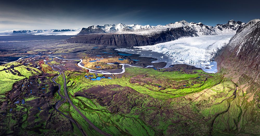 Skaftafell art print by Karol Nienartowicz for $57.95 CAD