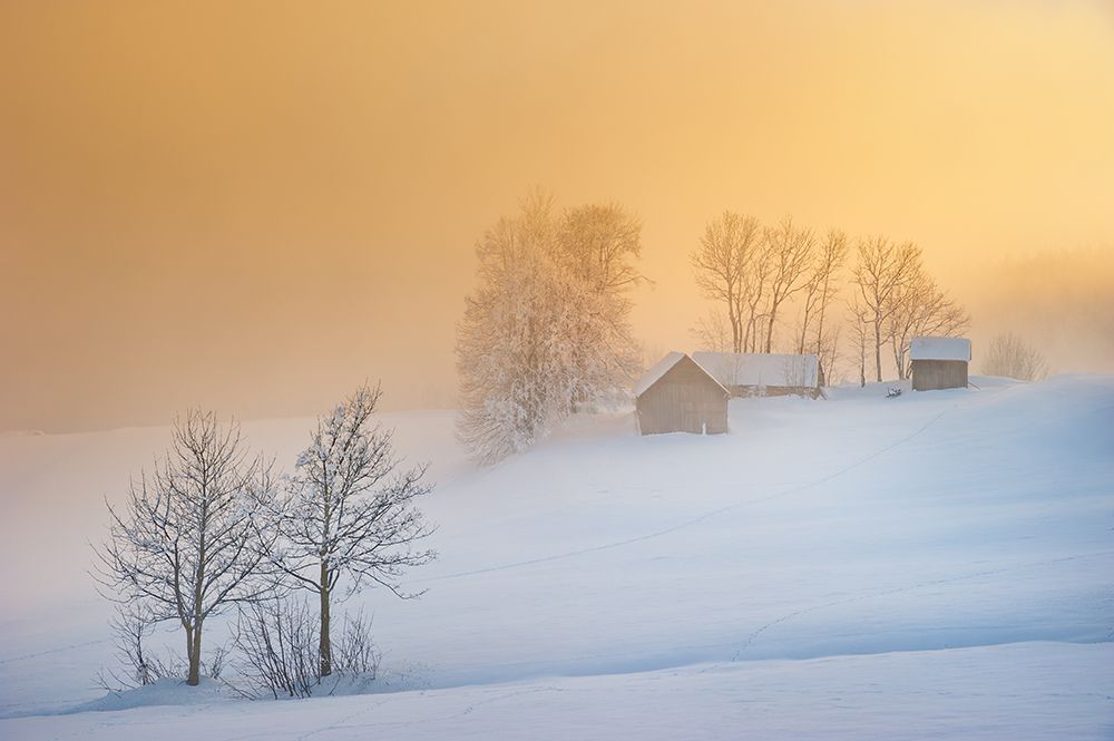Small Village art print by Burger Jochen for $57.95 CAD